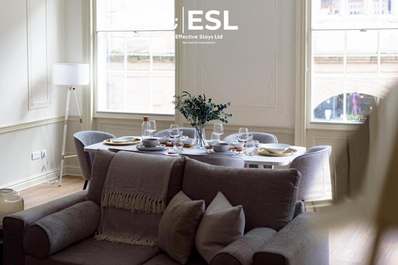 Most Central Luxury Grade 2 Listed Apartment Overlooking Shrewsbury Square - Free Parking Exterior foto