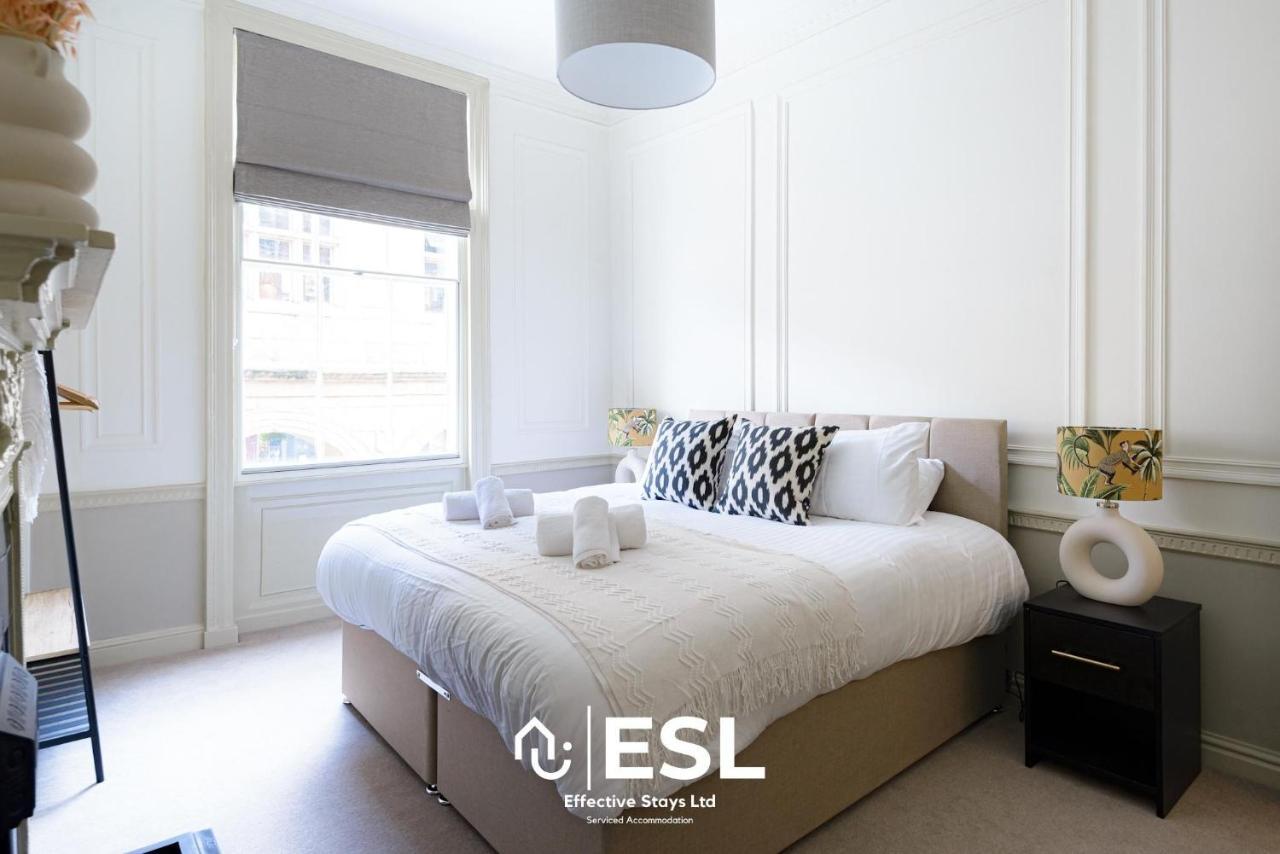 Most Central Luxury Grade 2 Listed Apartment Overlooking Shrewsbury Square - Free Parking Exterior foto