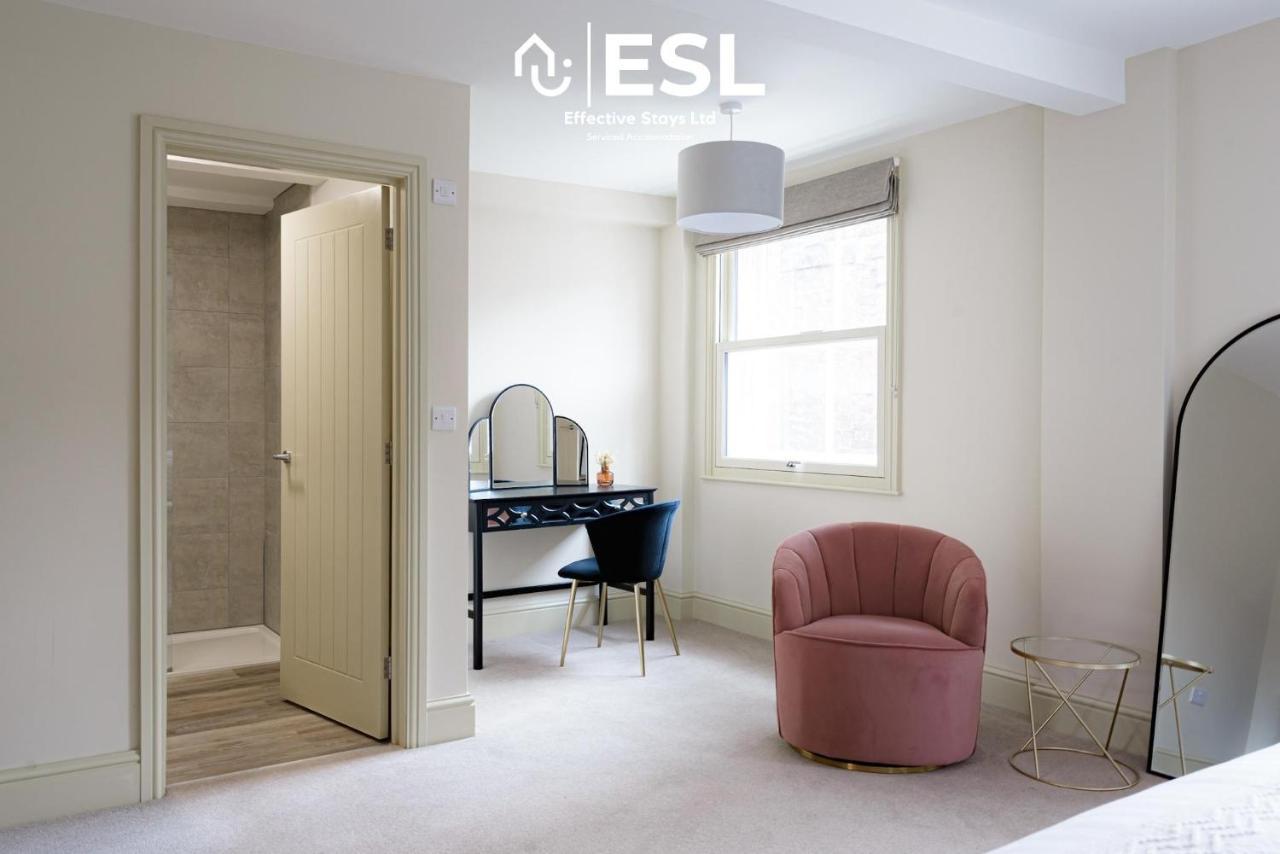 Most Central Luxury Grade 2 Listed Apartment Overlooking Shrewsbury Square - Free Parking Exterior foto
