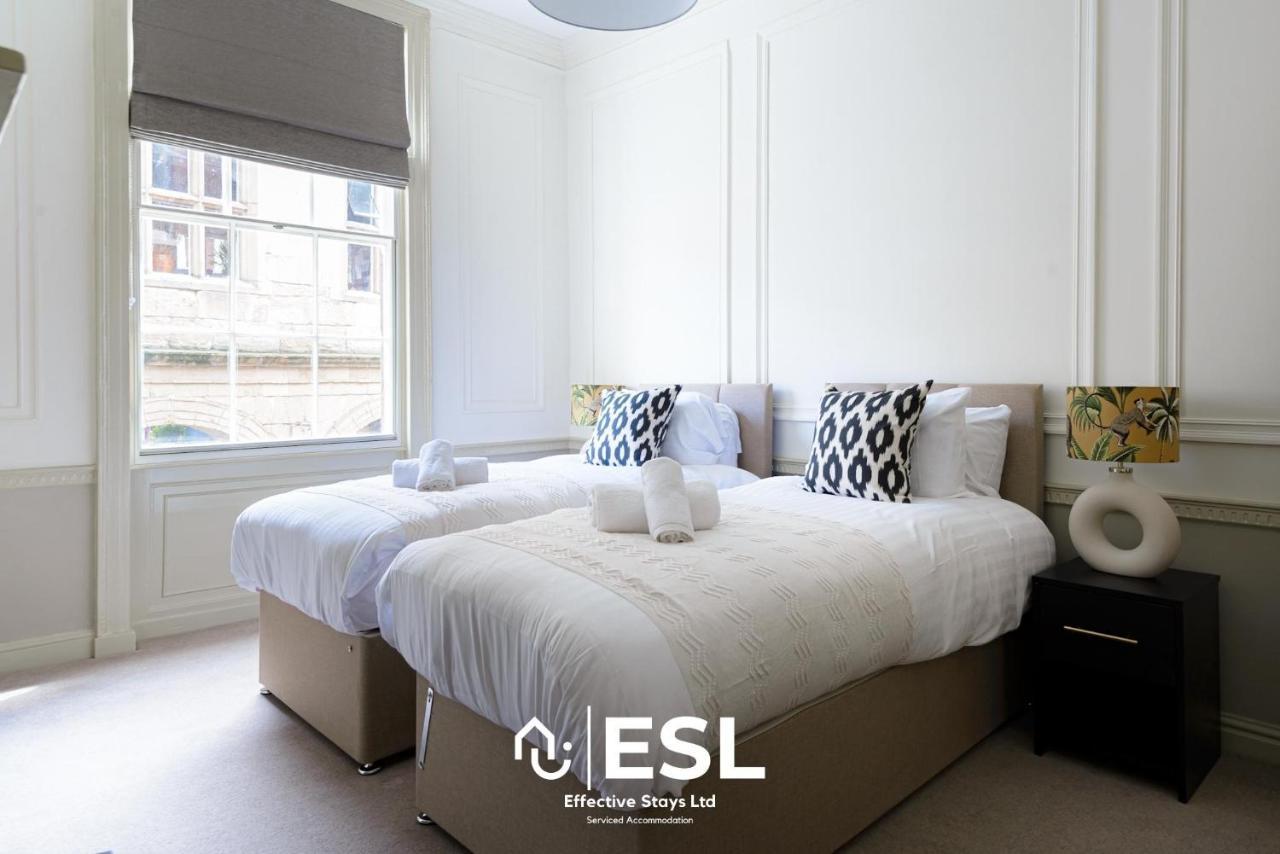 Most Central Luxury Grade 2 Listed Apartment Overlooking Shrewsbury Square - Free Parking Exterior foto