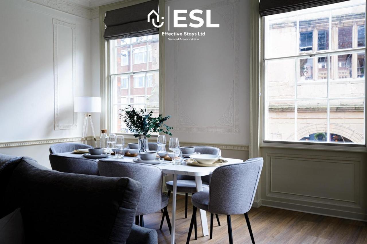 Most Central Luxury Grade 2 Listed Apartment Overlooking Shrewsbury Square - Free Parking Exterior foto