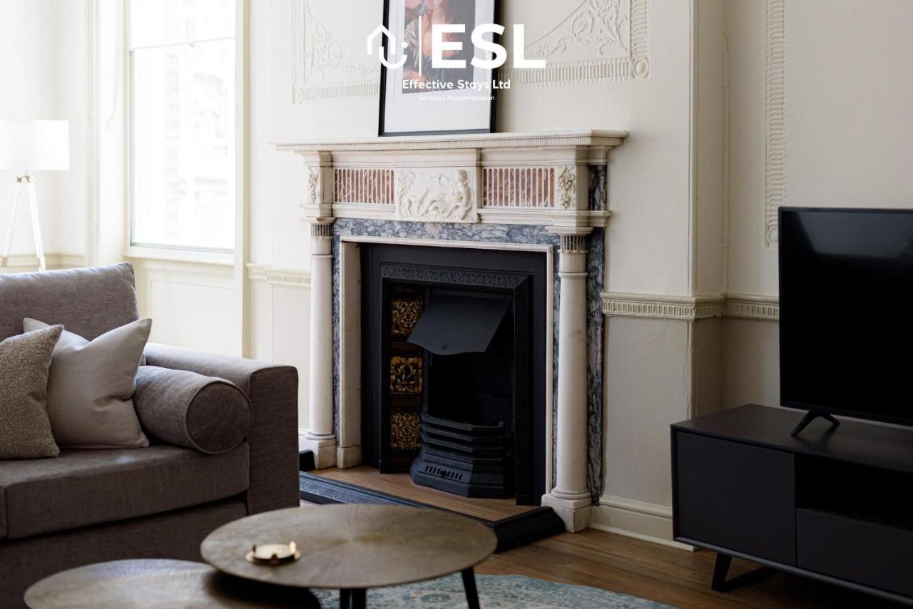Most Central Luxury Grade 2 Listed Apartment Overlooking Shrewsbury Square - Free Parking Exterior foto
